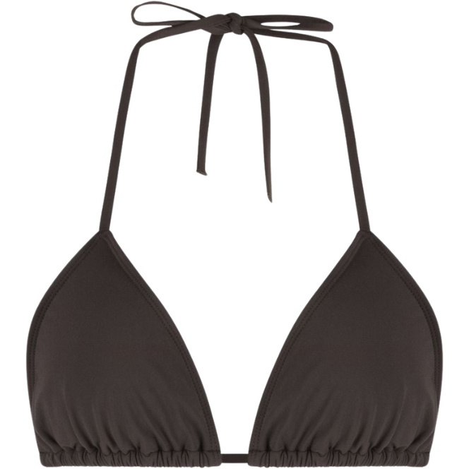 2026 Wallien Womens Bikini Top Triangle 102044002 - Coffee